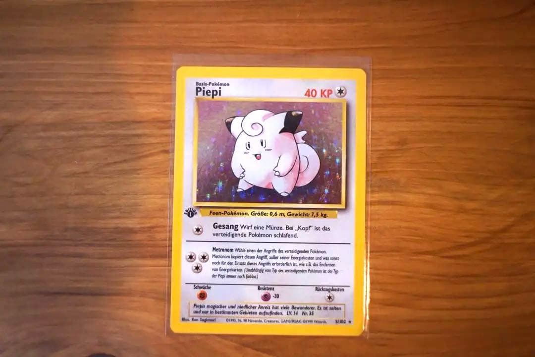 ポケモンカード ピッピ Piepi 5/102 ドイツ 1ed 初版