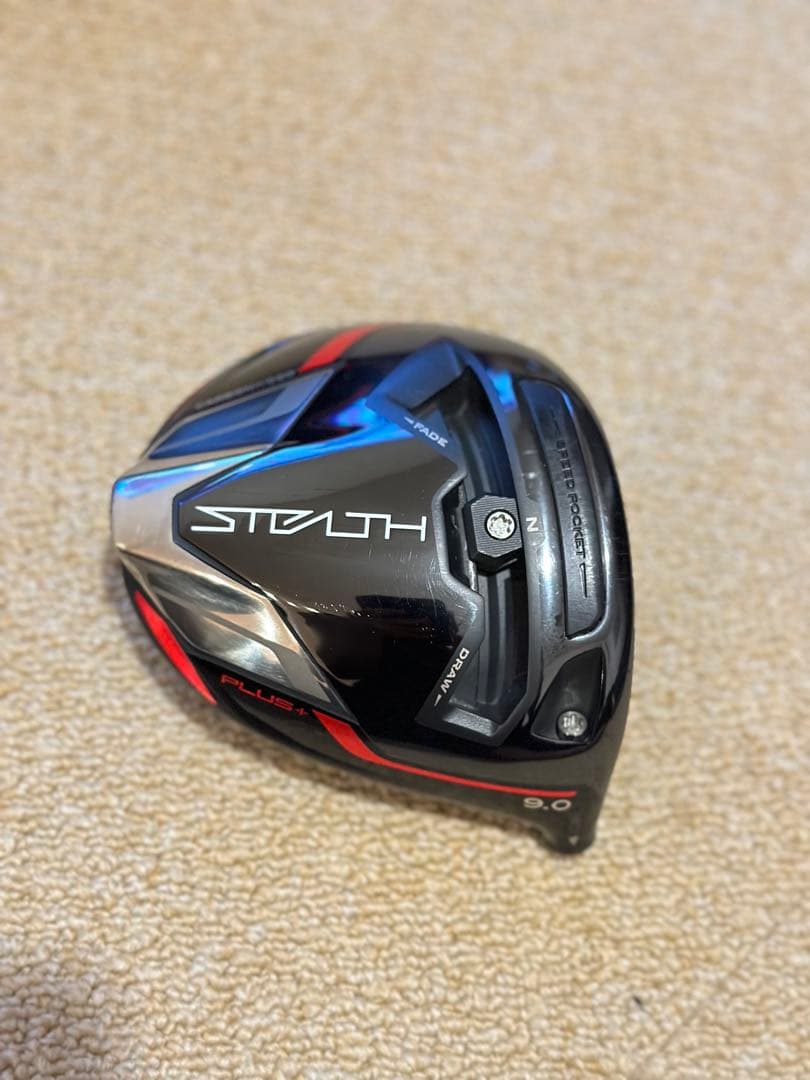 【未使用シャフト付き】テーラーメイド ステルス プラス ドライバー 9°