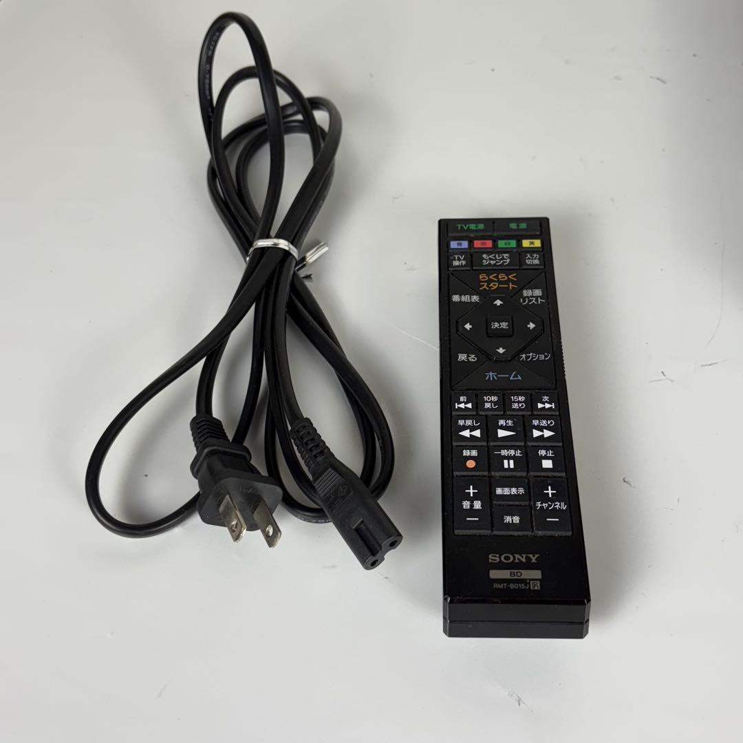【匿名発送】SONY ブルーレイレコーダー BDZ-E510 リモコン付き