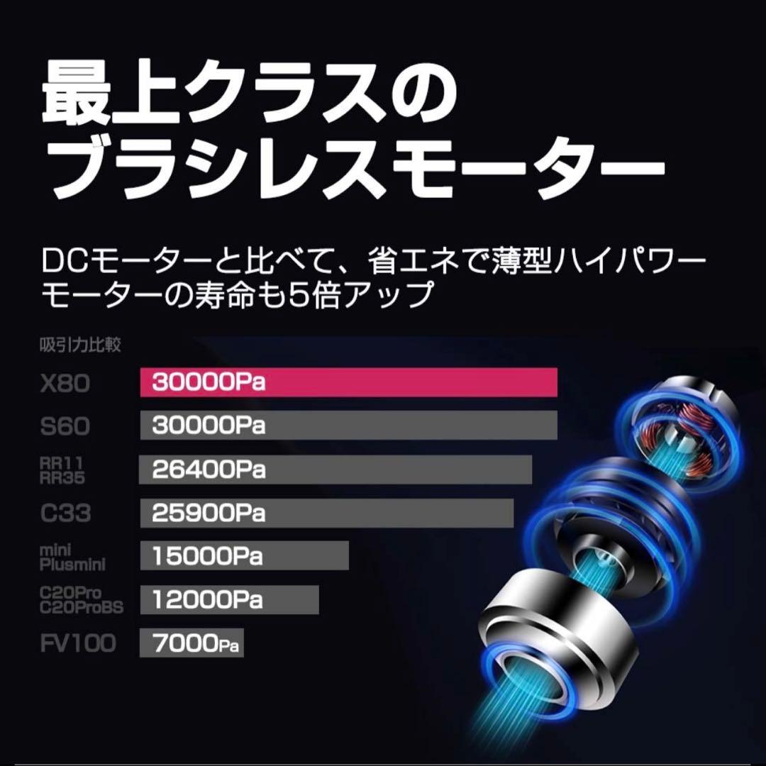 orag X80 Plus スティッククリーナー 本体