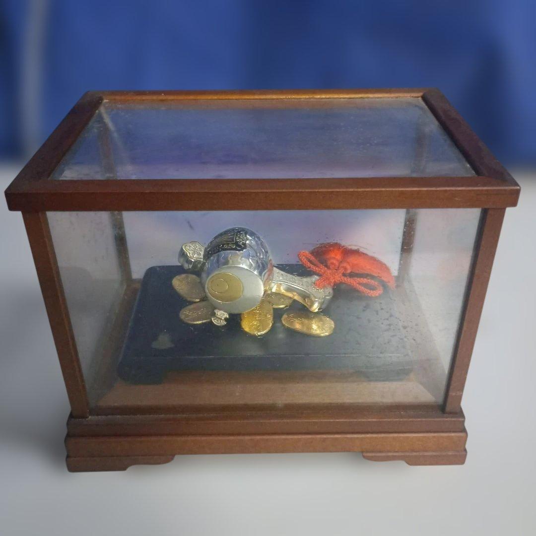 K*I様 4949）武比古作 　銀製 　小判小槌　 置物