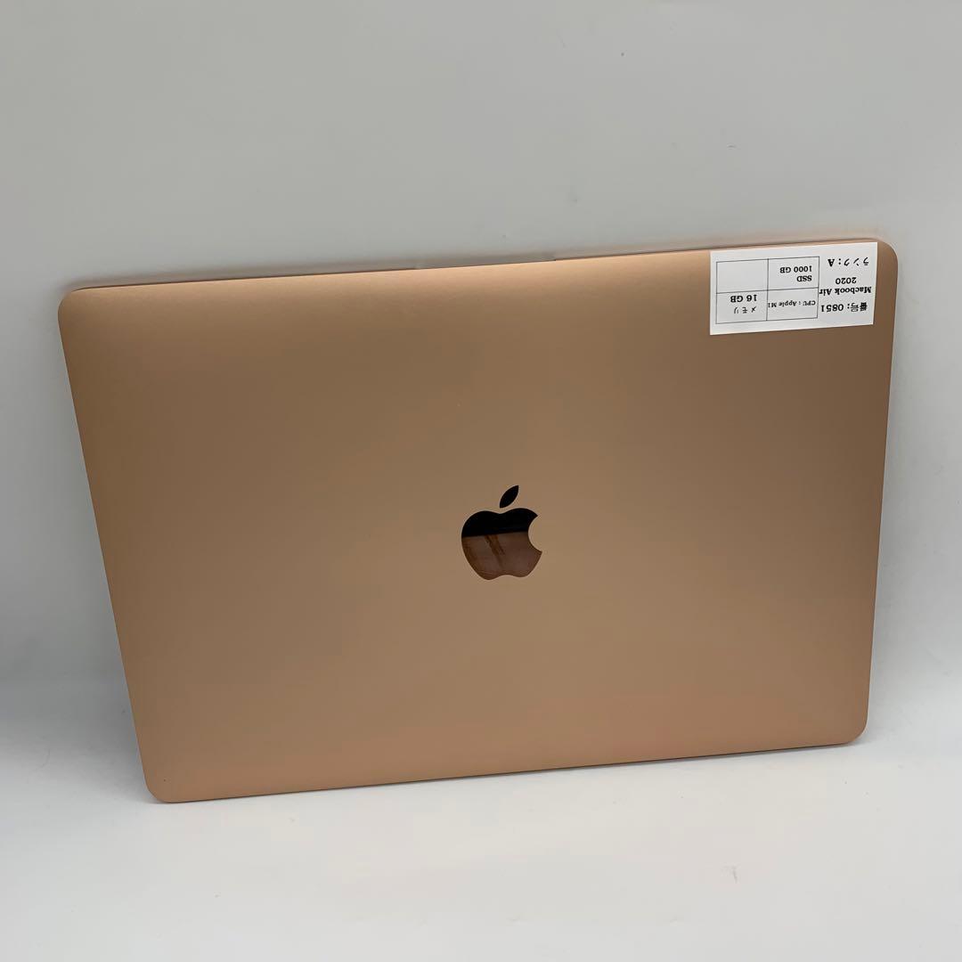 MacBook本体 Macbook Air 2020 Gold | M1-16GB-1000GB