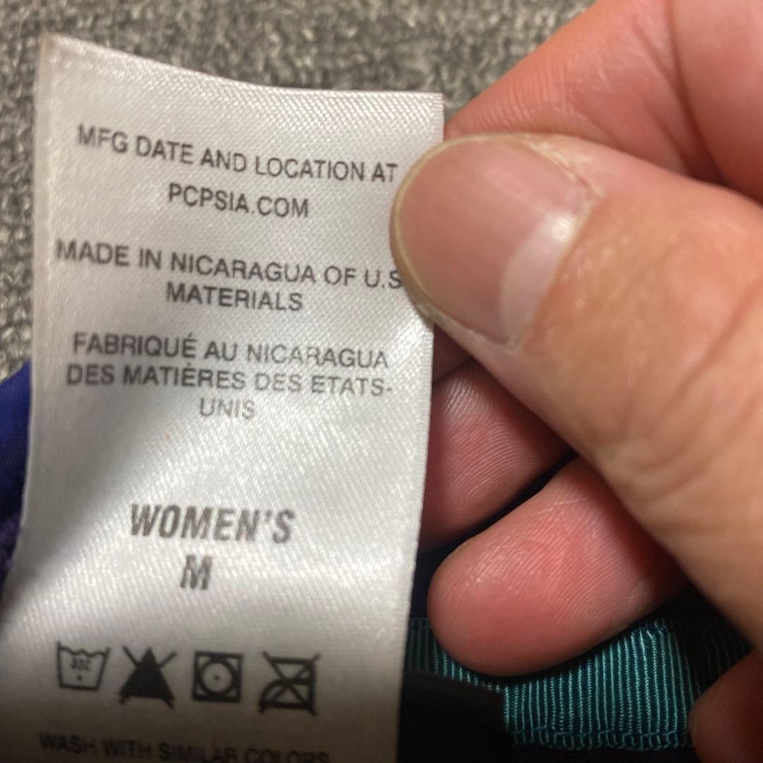 patagoniaシンチラ スナップT 紫 フリース　パタゴニア