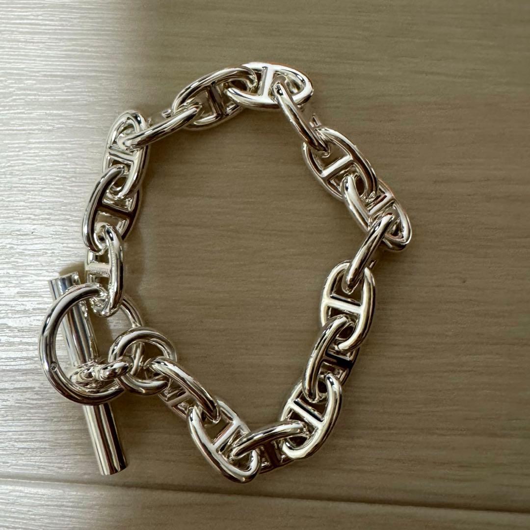 【新品未使用】安心鑑定可能　エルメスシェーヌダンクル MM16