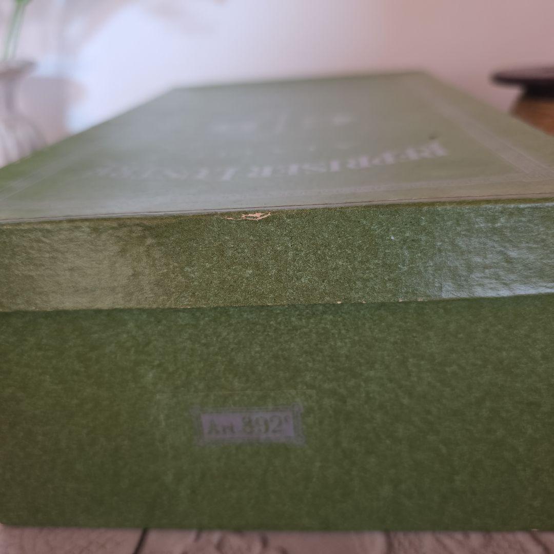 専用となります　フランスアンティーク　糸箱　デットストック糸付き　裁縫　収納箱