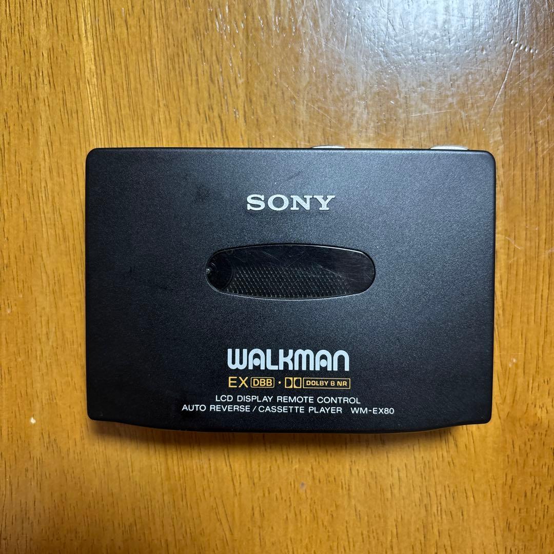 【日本製】SONY ウォークマンWM-EX80 カセットプレーヤー　ジャンク品