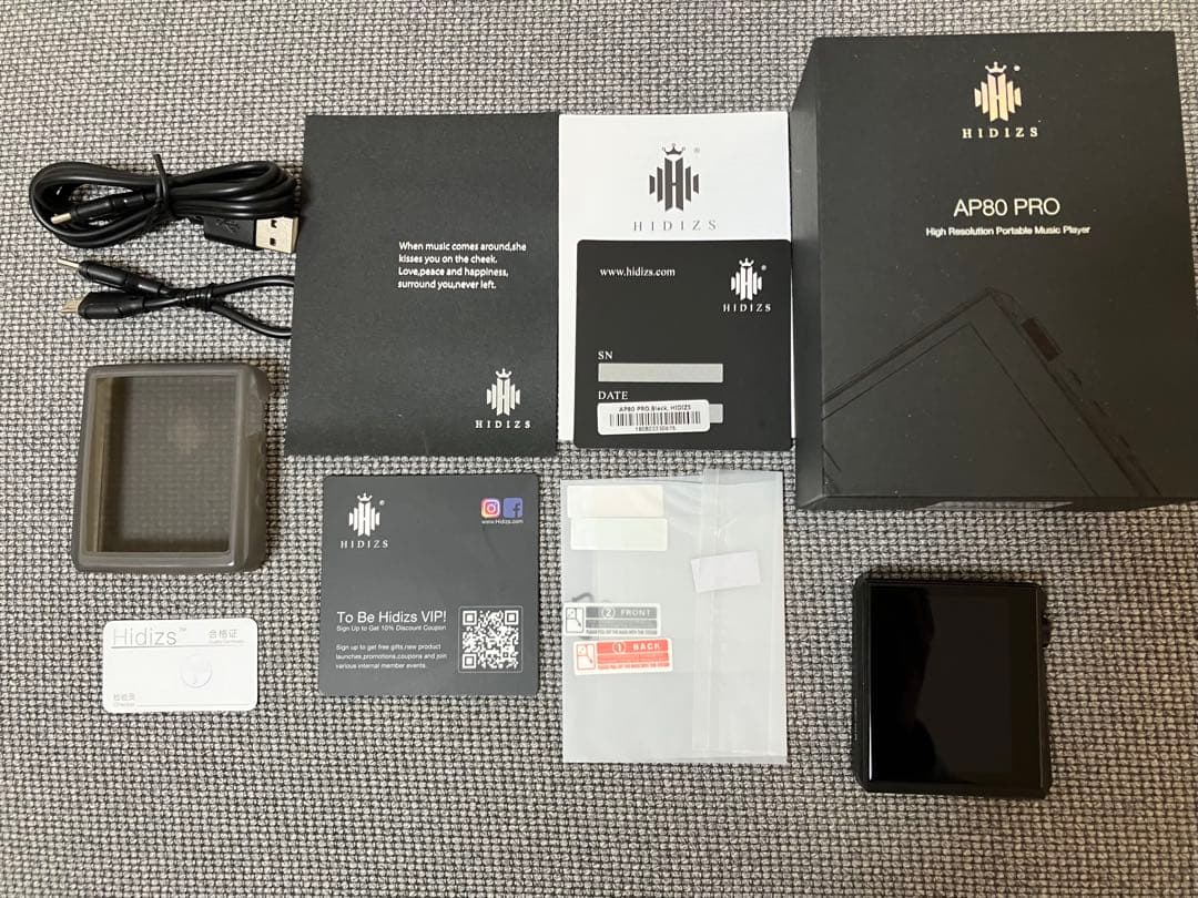 HIDIZS AP80 PRO ブラック