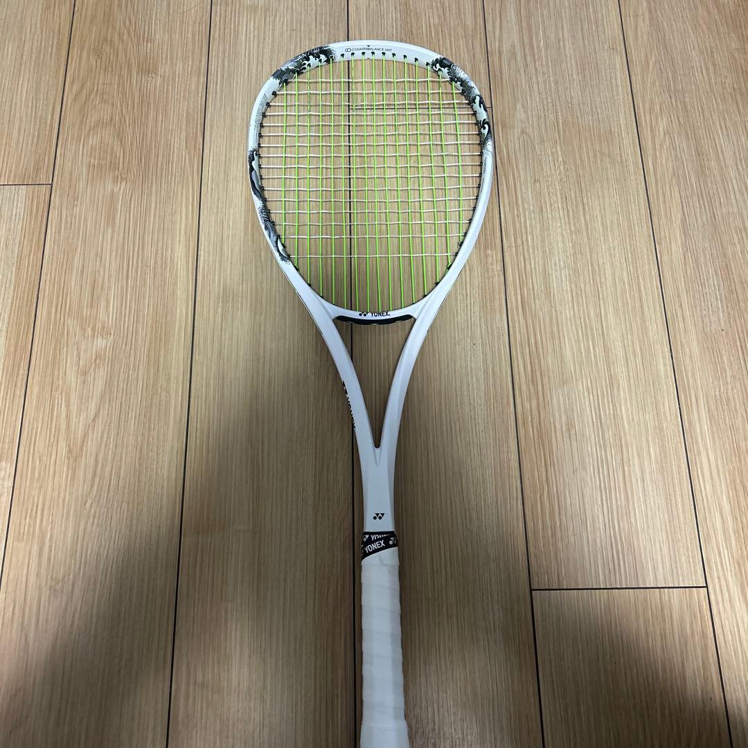 ソフトテニス　ジオブレイク80s ホワイト　2本セット