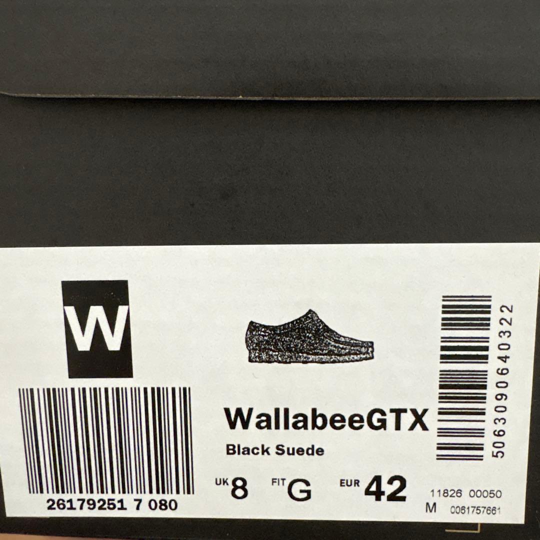 Clarks Originals ワラビー ブラック GORE-TEX