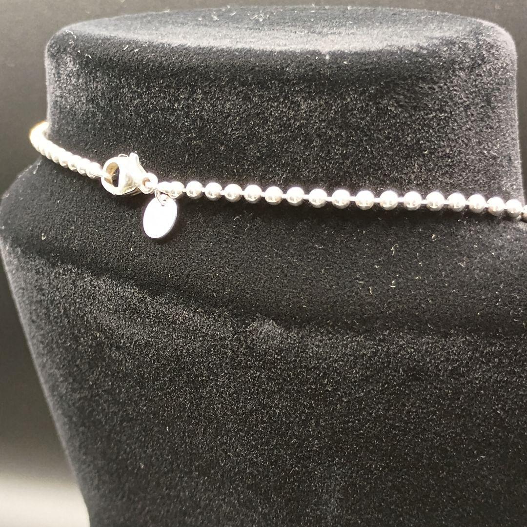 【美品】ティファニー ロングボールチェーン 87cm SILVER925