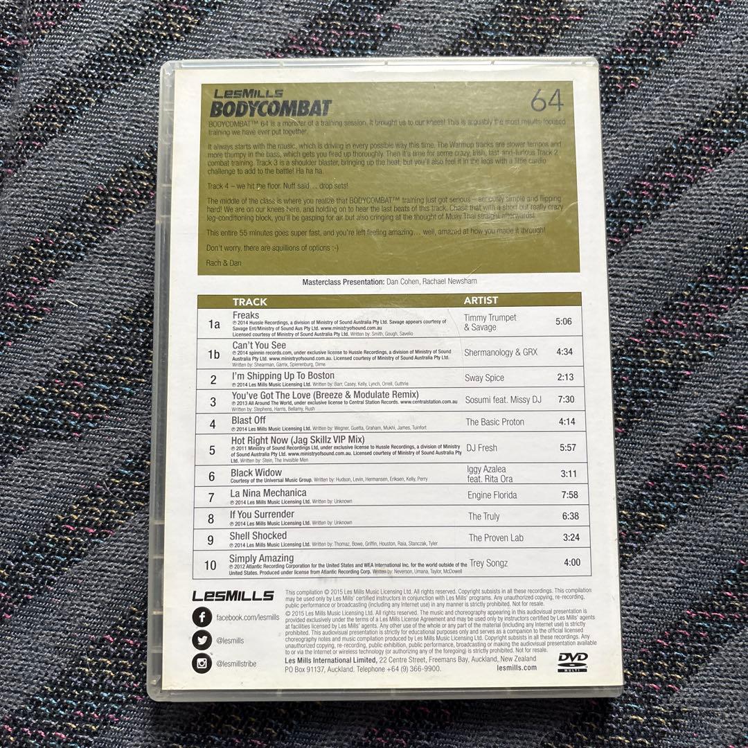 しょう　レズミルズ　ボディコンバット　39.64