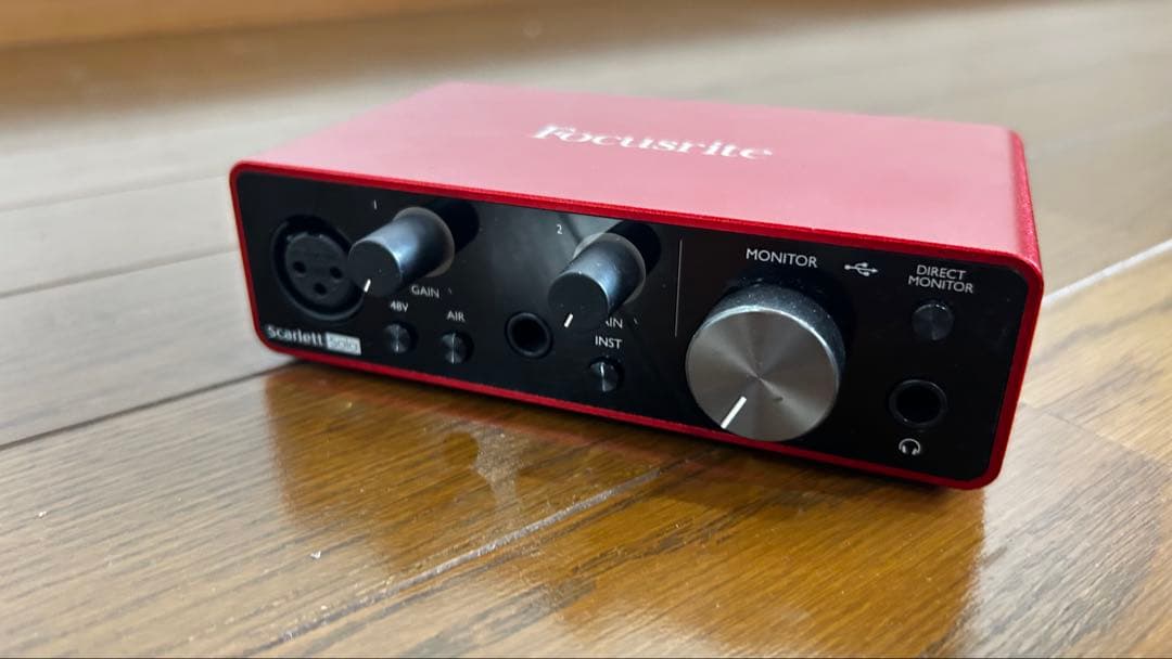 FocusriteフォーカスライトScarlettSolo (3rd Gen)