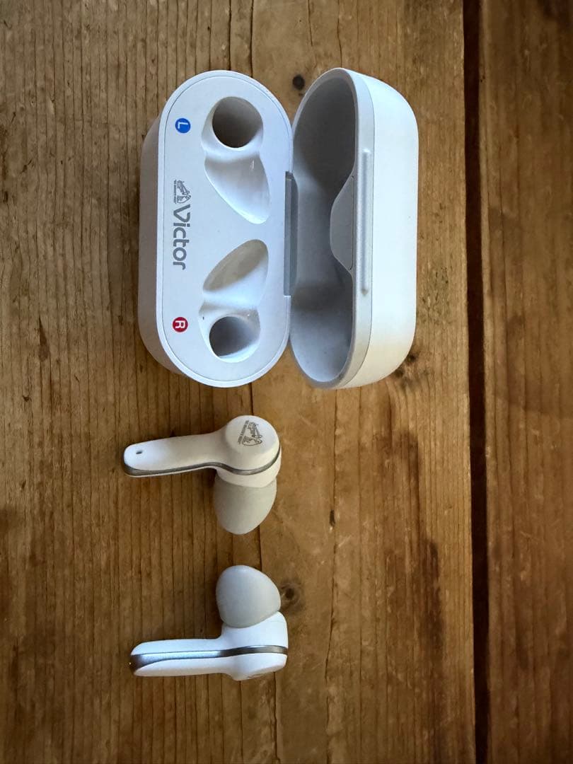 Victor 集音器　イヤホン　ホワイトEHーW10