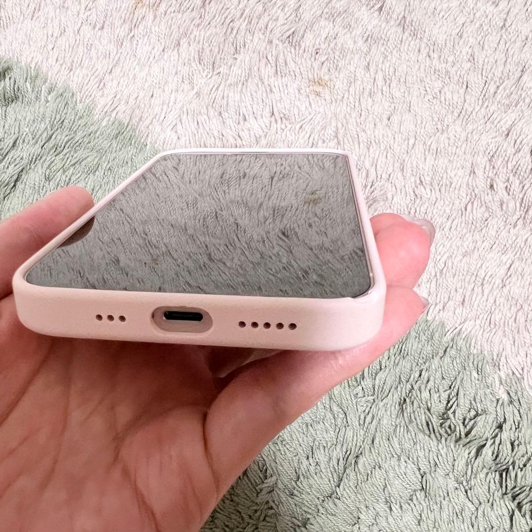 iPhone13 ピンク　純正ケース付