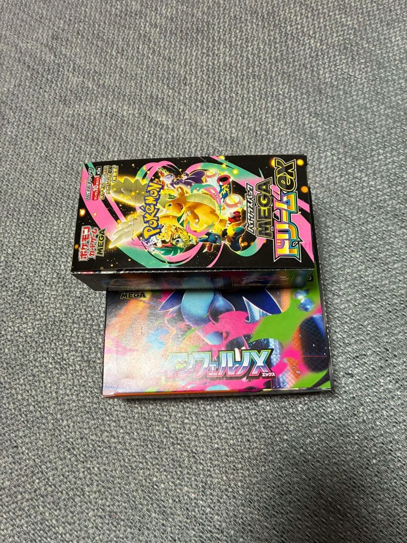 ポケモンカード インフルエンス MEGAドリームシュリンクなし ぺりぺりあり