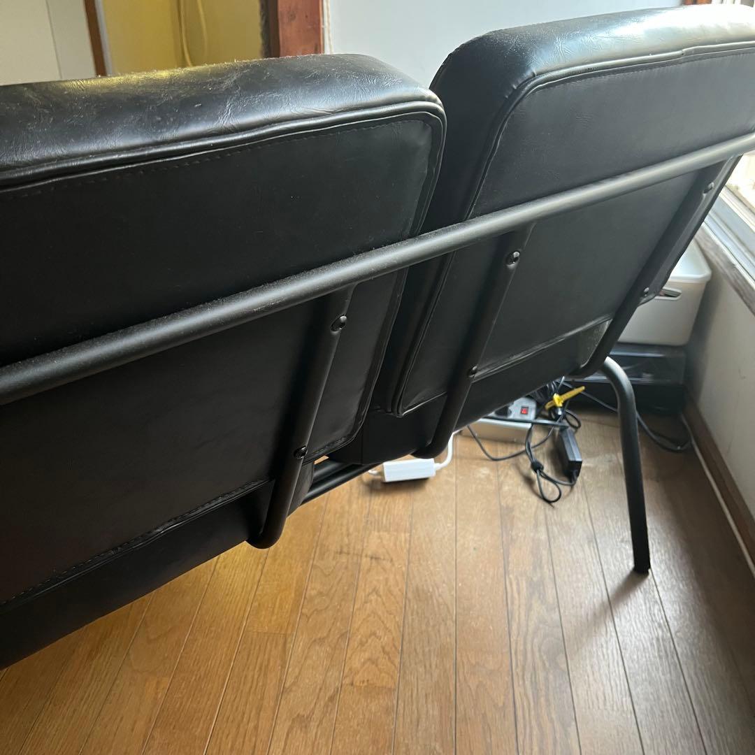 LOWYA ロウヤ　ソファ　2人掛け　インダストリアル　ヴィンテージ