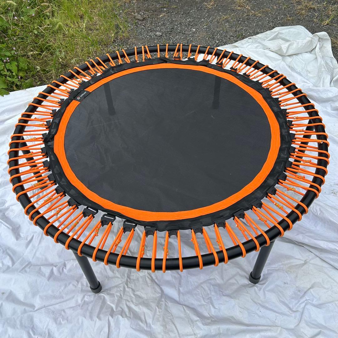 bellicon 円形トランポリン オレンジと黒　ドイツ製　クラシック