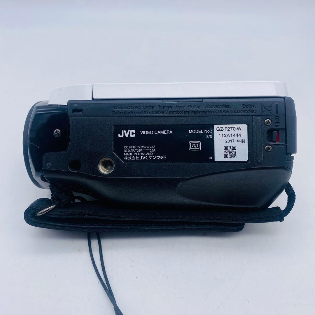 【動作確認済み】 JVC GZ-F270-W ビデオカメラ