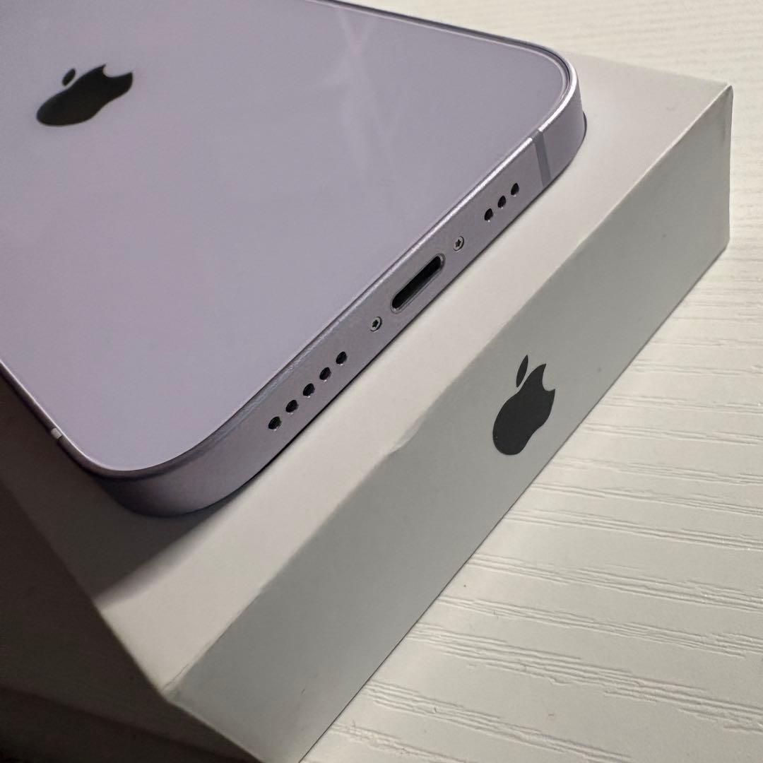 iPhone 14 128GB パープル SIMフリー 極美品