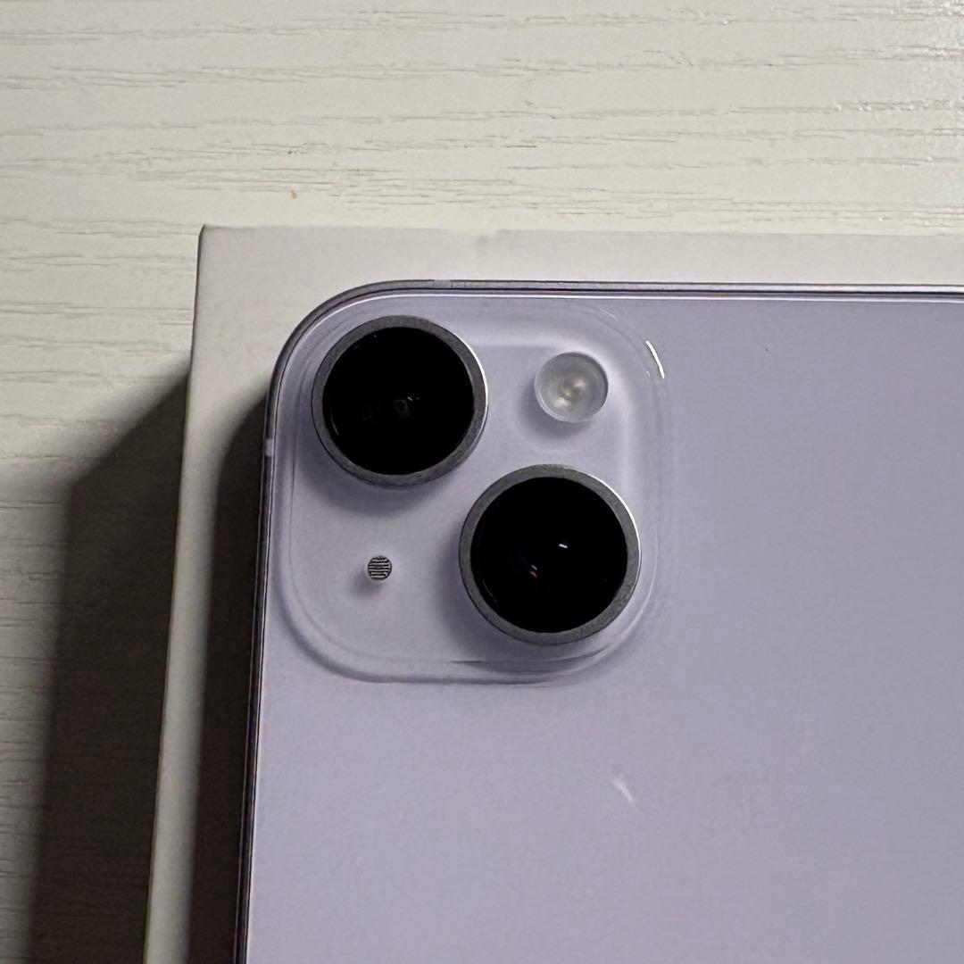iPhone 14 128GB パープル SIMフリー 極美品