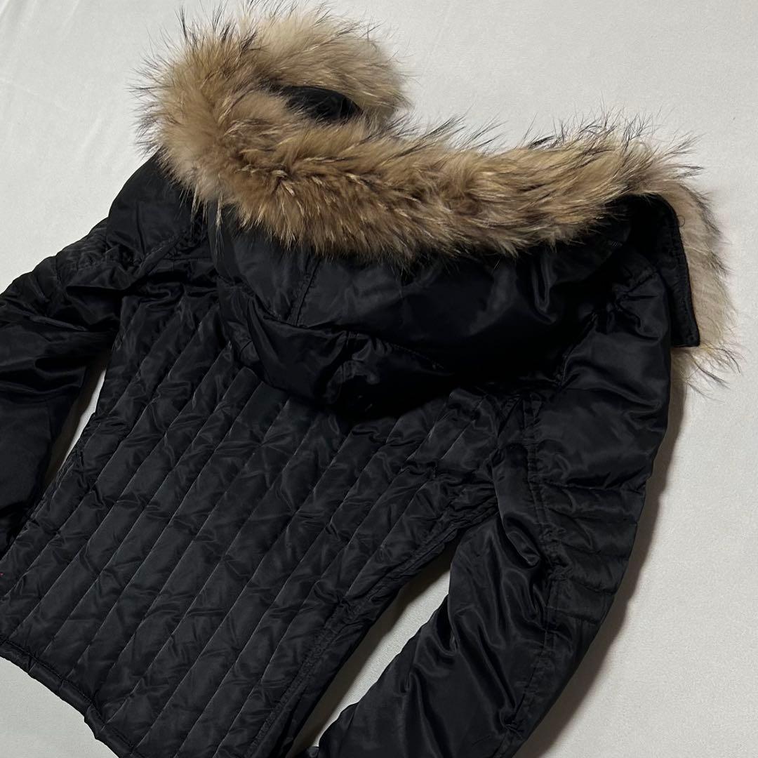 00s NO ID ダウンジャケット ファー ダブルジップ お兄系 Tech