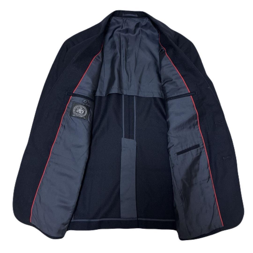 ジュンちゃん　ジェイプレス 紺ブレ 金ボタン 段返り ウール AB7