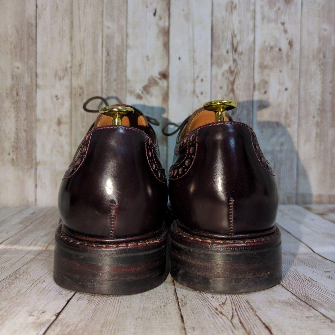 【Jalan Sriwijaya】ストレートチップ☆バーガンディ☆ダイナイト