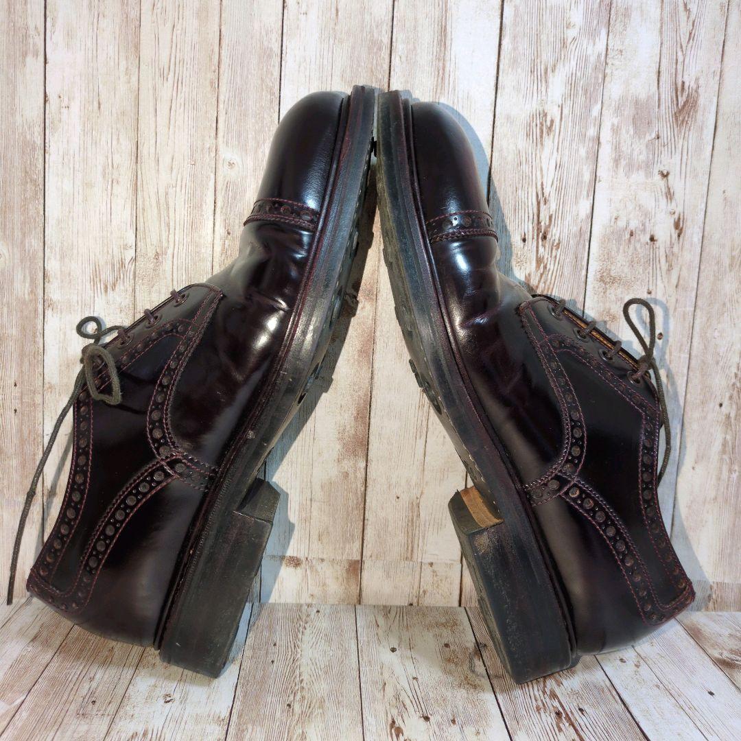 【Jalan Sriwijaya】ストレートチップ☆バーガンディ☆ダイナイト