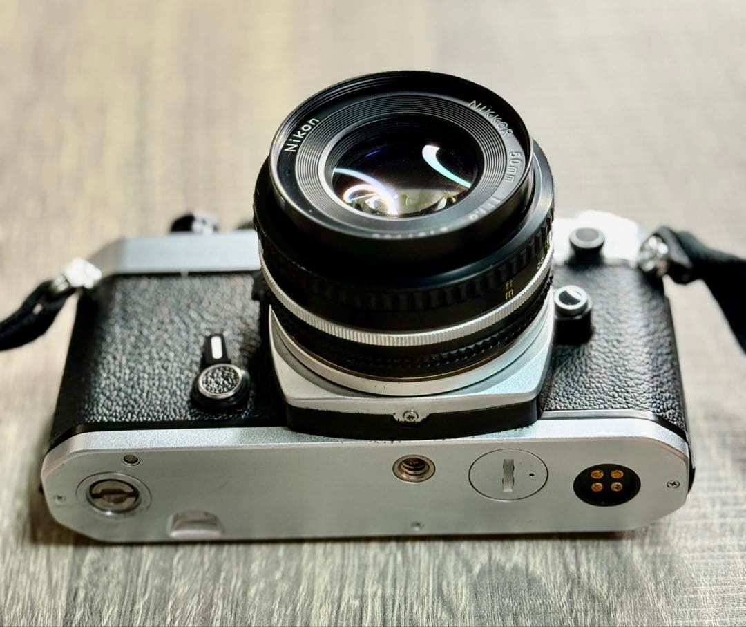 Nikon FE シルバー NIKKOR 50mm F1.8 レンズ