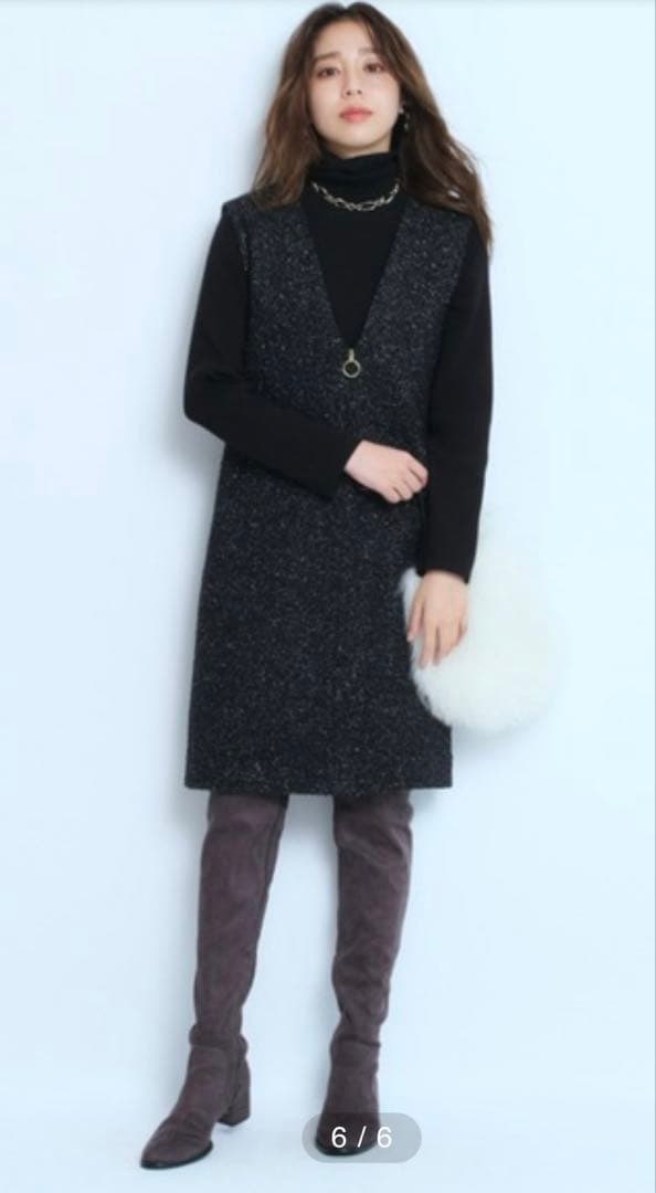 【新品】ジャスグリッティー　リングファスナージャンスカ