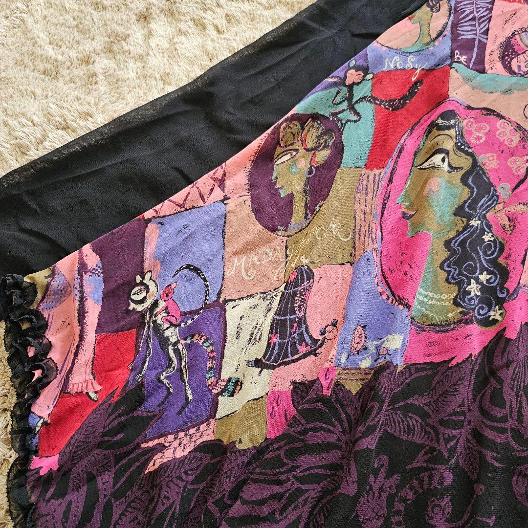 TOKUKO 1er VOL 女性 動物 マダガスカル チュニック