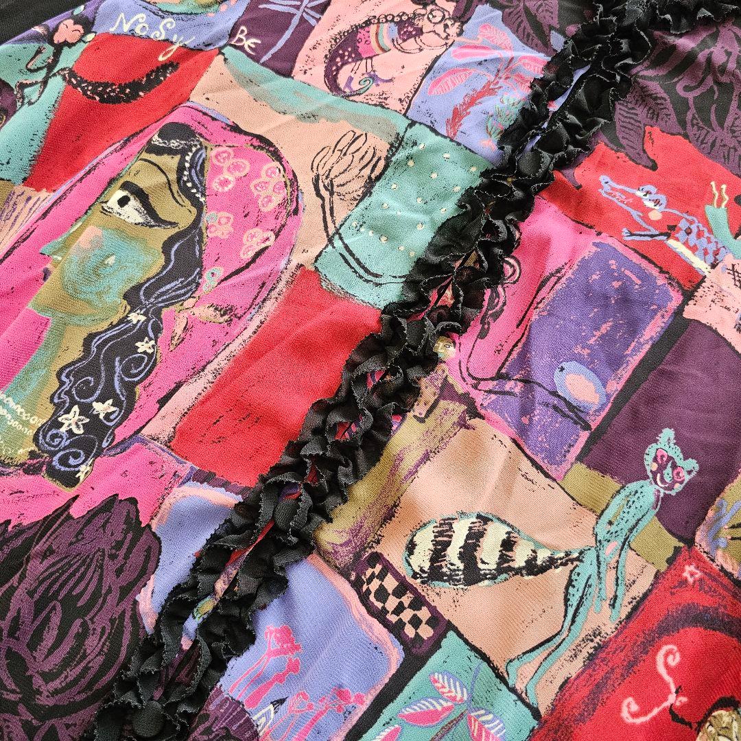 TOKUKO 1er VOL 女性 動物 マダガスカル チュニック