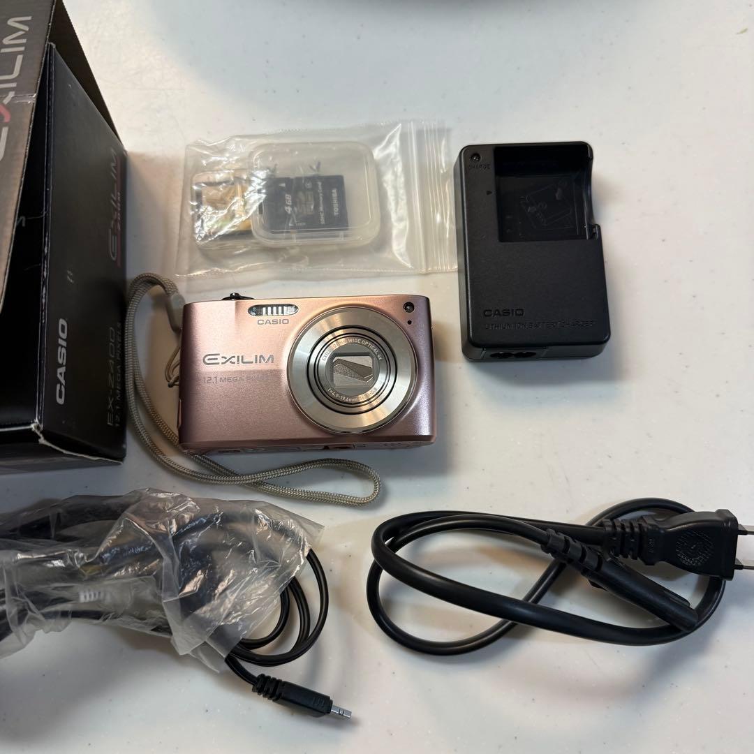 CASIO EXILIM デジタルカメラ ピンク