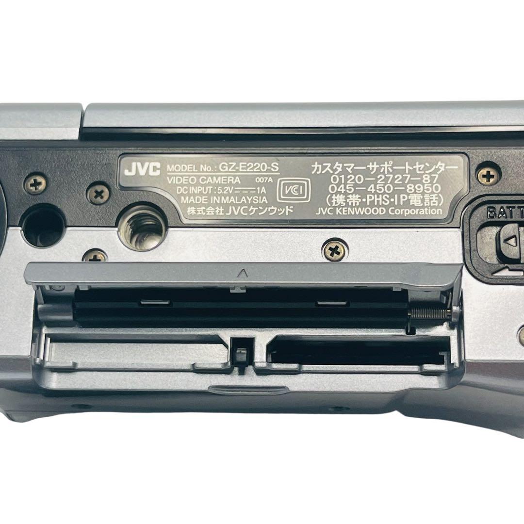 美品✨動作品✨ JVC GZ-E220 フルHD ビデオカメラ 付属品あり