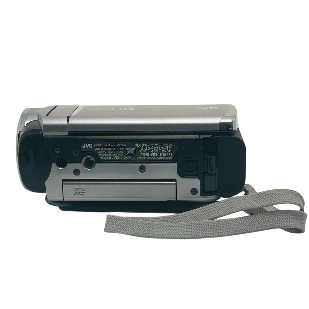 美品✨動作品✨ JVC GZ-E220 フルHD ビデオカメラ 付属品あり