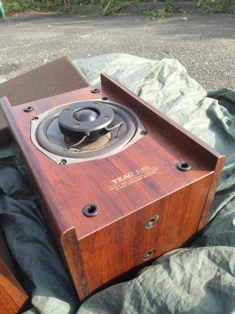 TEAC S-300 2WAY コンパクトスピーカー　ティアック