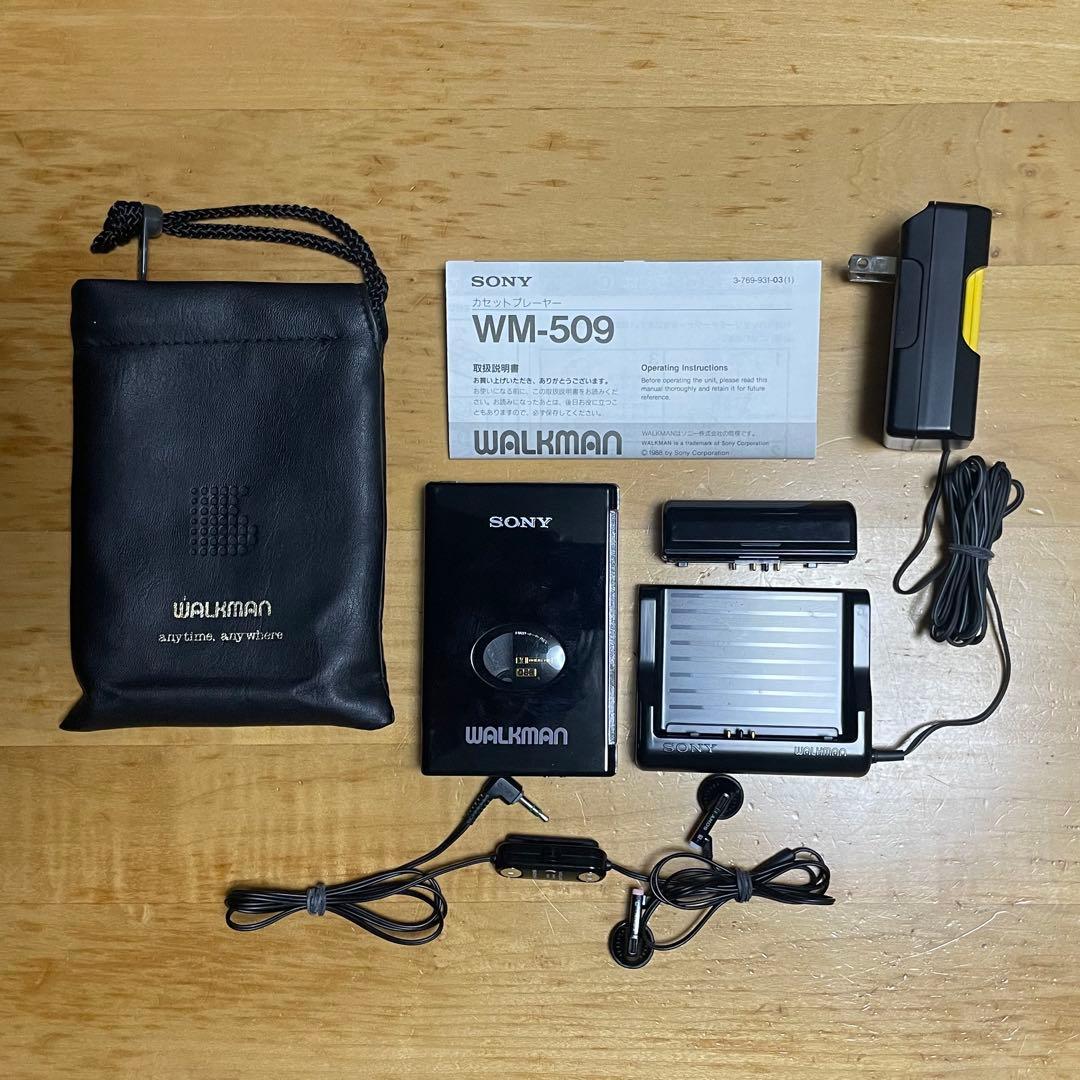 SONY WM-509 カセットプレーヤー