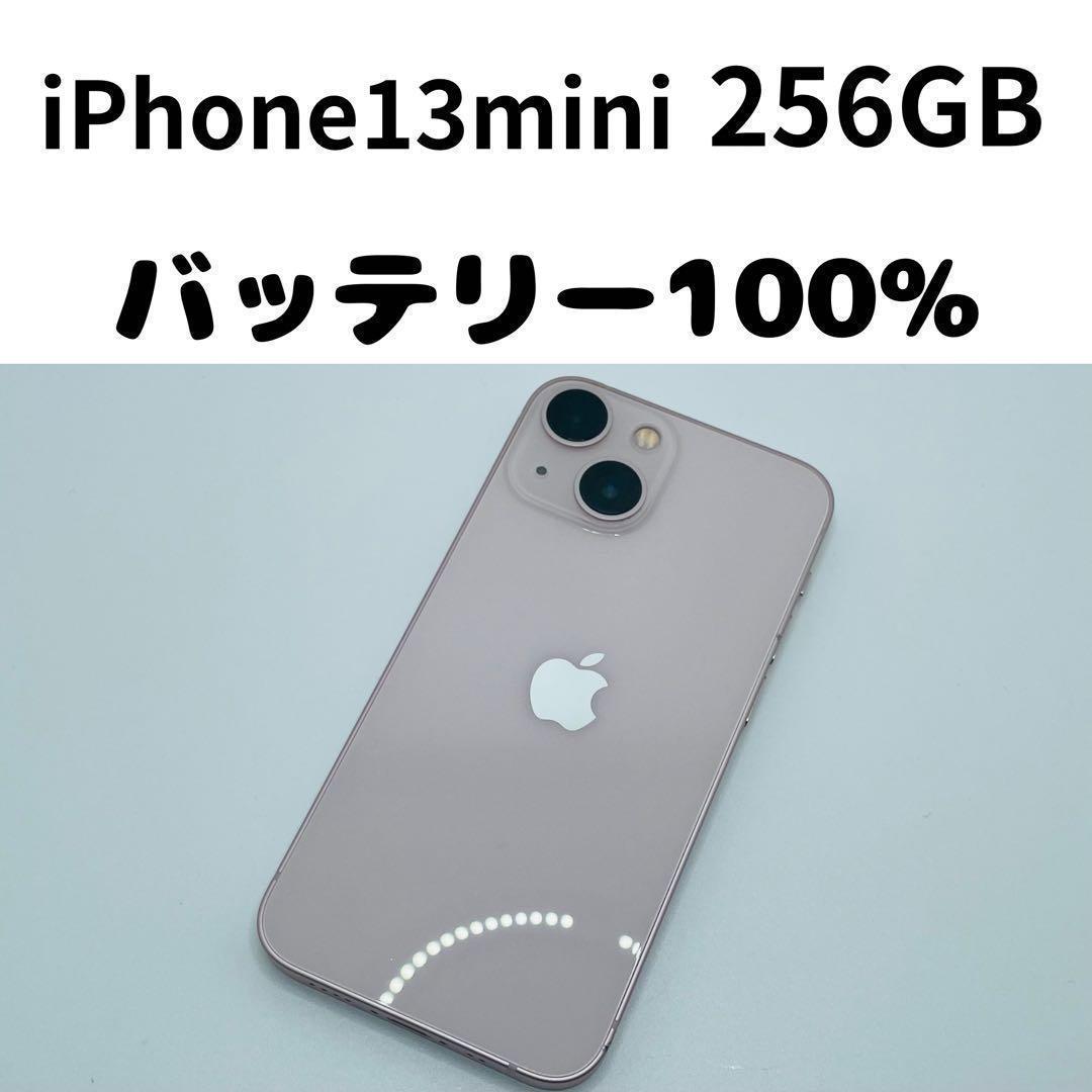 【格安美品】iPhone 13mini 256GB simフリー本体 343