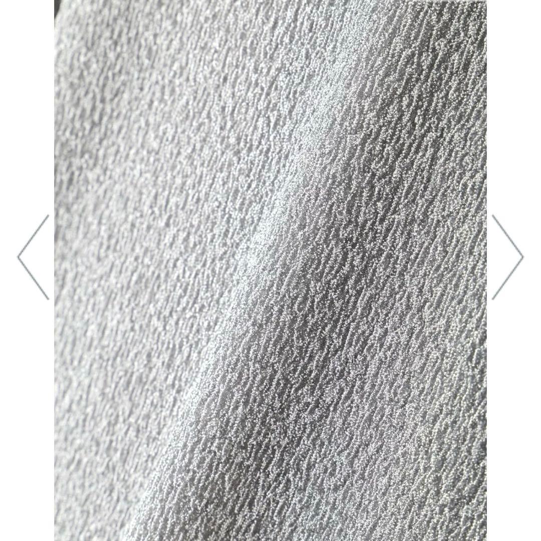 新品未使用⭐︎アドーア シャイニーニットジャガードハイネックカットソー