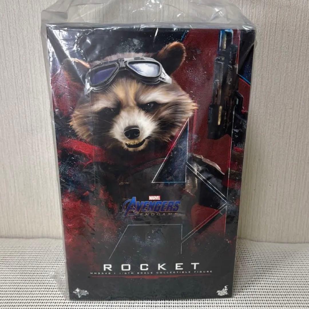 エンドゲーム　ガーディアンズオブギャラクシー　ロケット　ホットトイズ