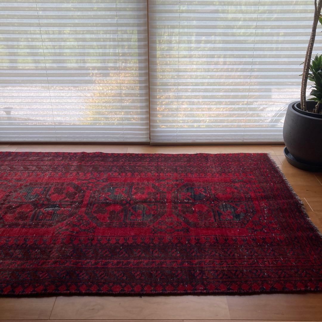 ★ N★ ヴィンテージラグ　トライバルラグ　トルクメン