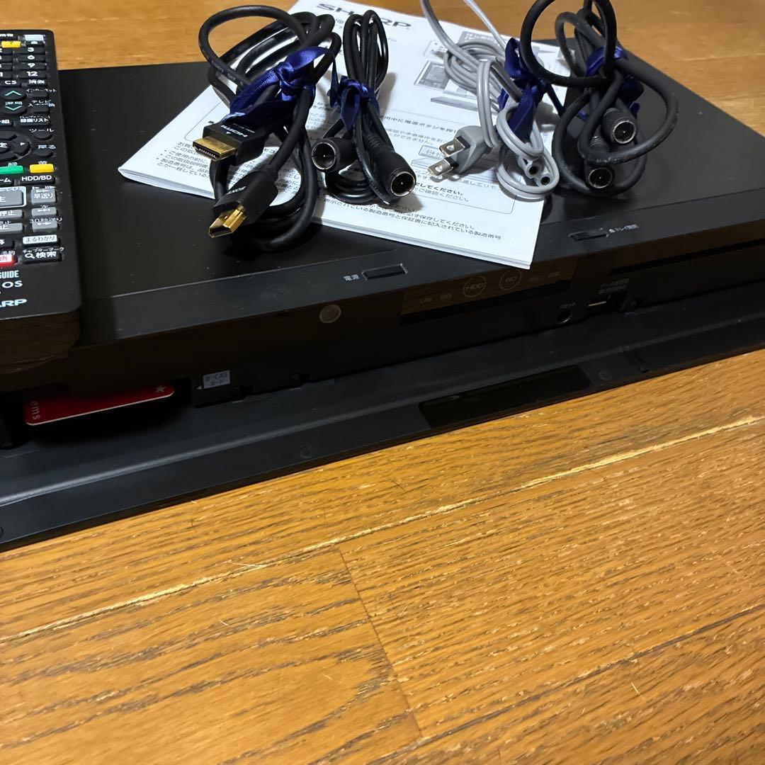 SHARP 2B-C20BT3 ブルーレイレコーダー 本体