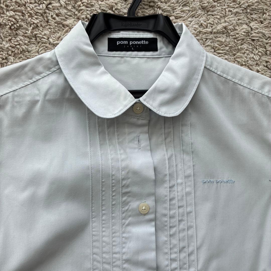 ポンポネットジュニア　 スーツ 4点セット 受験 卒業式 Lサイズ