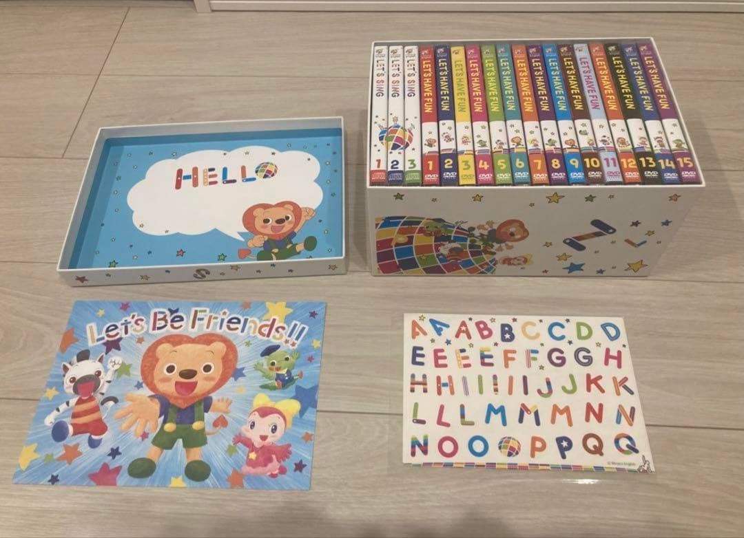 ミライコ　イングリッシュ DVD 15枚セット