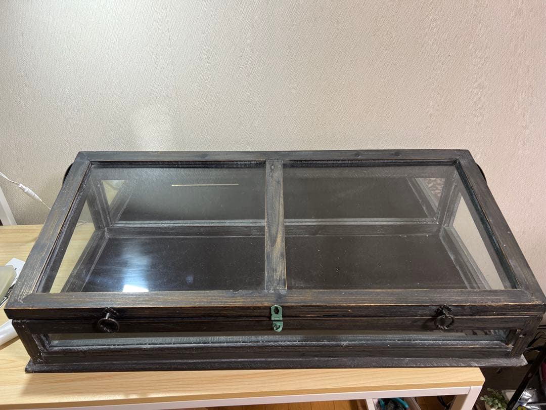 アンティークガラスショーケース