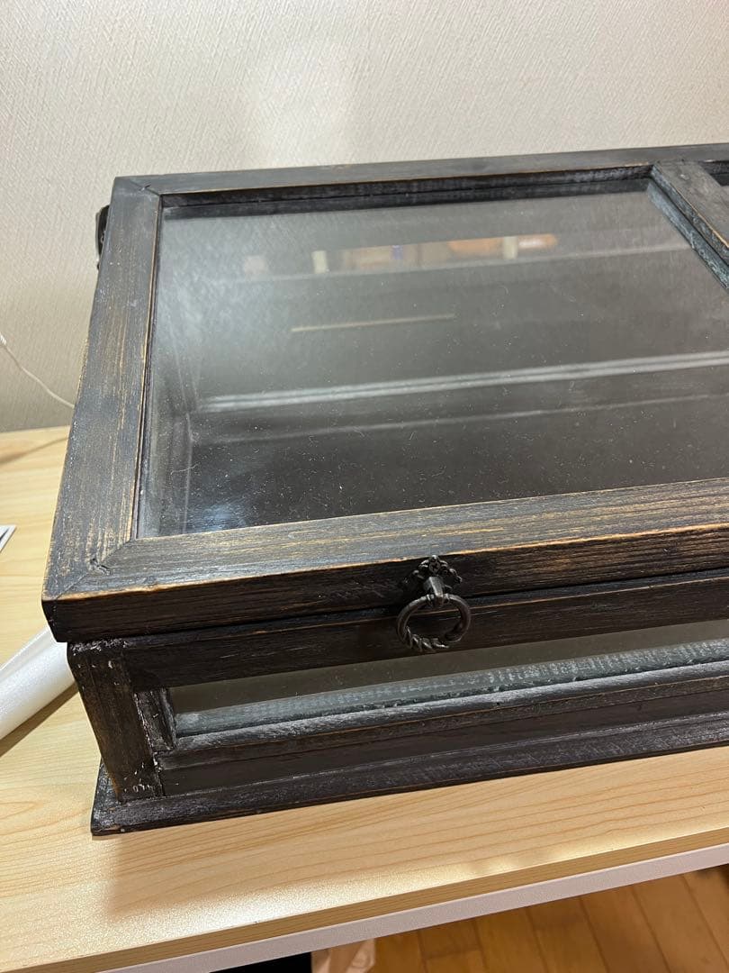 アンティークガラスショーケース