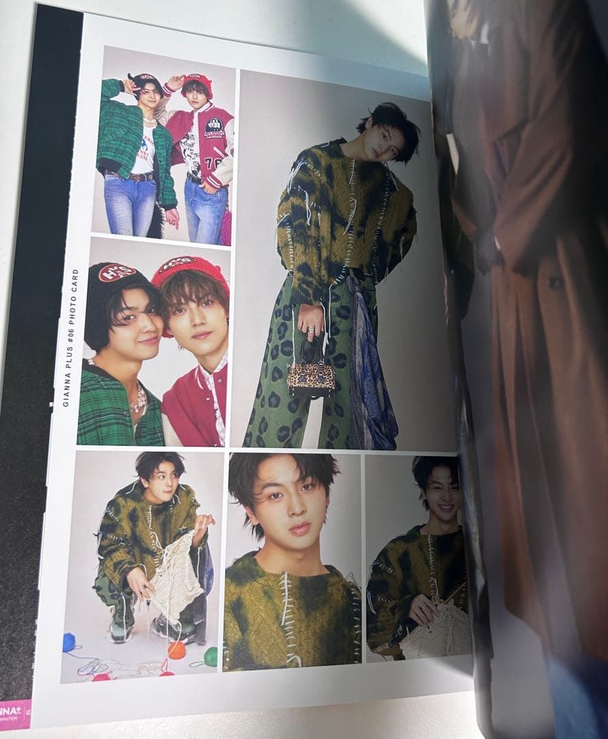 GIANNA +plus 簡秀吉 藤本洸大 HMV限定付録付き