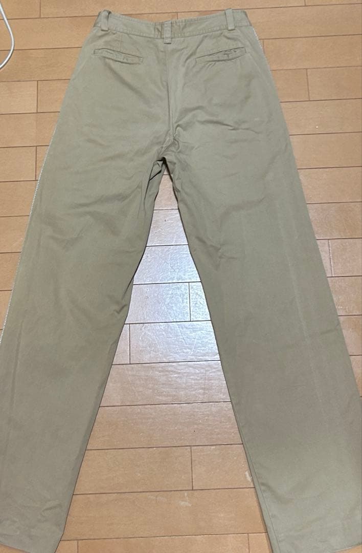 パンツ WALESBONNER 22ss MALINKE PLEATED TROUSER