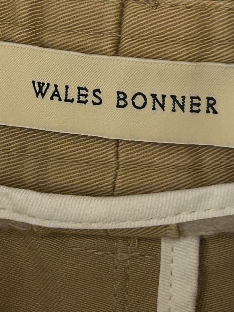 パンツ WALESBONNER 22ss MALINKE PLEATED TROUSER