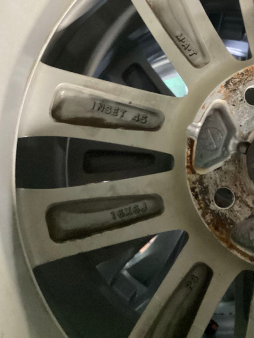 スズキ　純正ホイール16インチ 6J ET45 エブリィワゴン等に